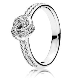 Pandora Szikrázó szeretetcsomó gyűrű