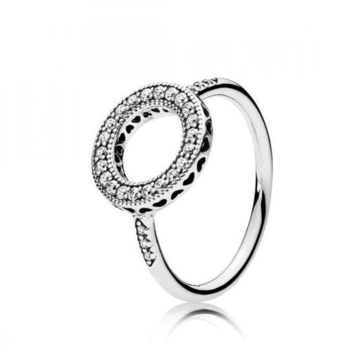 Pandora glória szívei gyűrű 58as