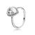 Pandora Ezüst Ékszer Ragyogó Könnycsepp Gyűrű 56os