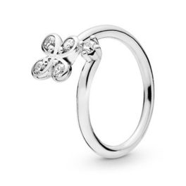 Pandora Ezüst Ékszer Nyitott Lóhere Gyűrű