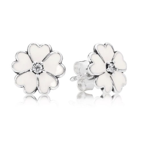 Pandora Ékszer Tavaszi virágok ezüst fülbevaló