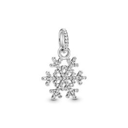 Pandora ékszer Hópehely ezüst medál cirkóniával