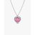  Pandora Ékszer Rózsaszín glória szív collier nyaklánc