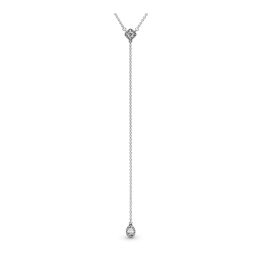 Pandora ékszer Geometriai elegancia Y ezüst nyaklánc