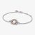 PANDORA SIGNATURE BICOLOR KARLÁNC 17cm
