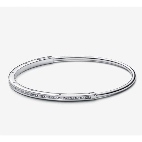 Pandora ezüst Signature I-D karperec 19cm