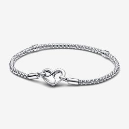   Pandora Ékszer Moments szegecselt kígyólánc karlánc 17cm