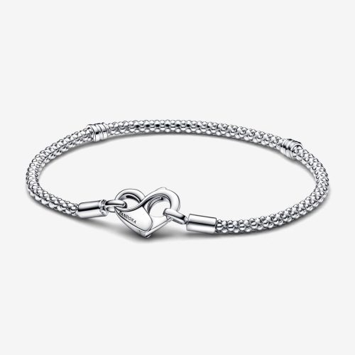 Pandora Ékszer Moments szegecselt kígyólánc karlánc 17cm