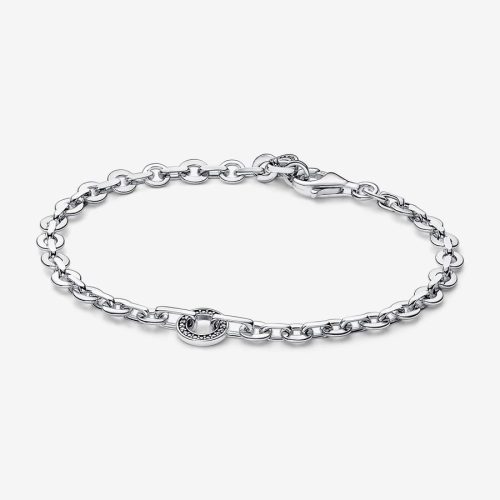 Pandora Signature Pavé ezüst karlánc 18cm