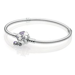   Pandora Ezüst Ékszer Moments karkötő Vadvirág zárral 19cm
