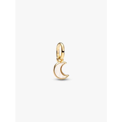 Pandora Ékszer Fehér félhold mini függő charm