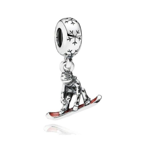 Pandora Snowboard függő charm