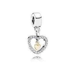 Pandora ékszer Örökké a szerelemben ezüst charm