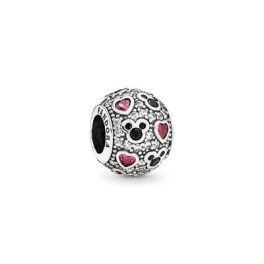 Pandora ékszer Disney ragyogó Mickey és szívek charm