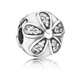   Pandora ékszer Káprázatos százszorszépek ezüst klip cirkóniával