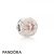 Pandora ékszer Dália ezüst klip kristállyal
