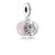 Pandora ékszer Tavasz függő ezüst charm cirkóniával