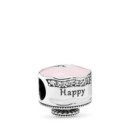 Pandora ékszer Születésnapi torta ezüst charm