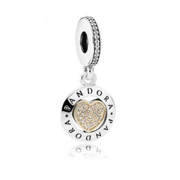 Pandora ékszer A Pandora szíve ezüst charm