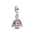 Pandora ékszer Karácsonyi pulóver függő ezüst charm