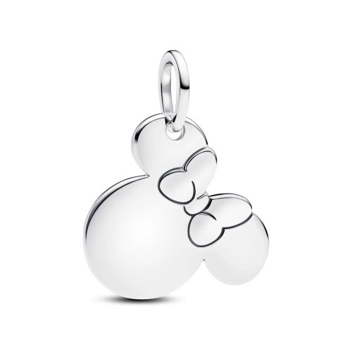 Pandora ékszer Disney Minnie egér gravírozható ezüst charm