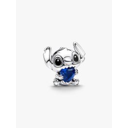 Pandora Disney Stitch kék szív charm