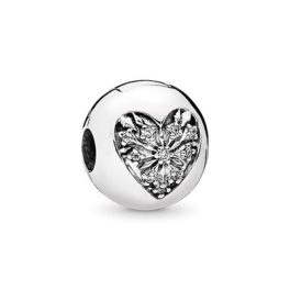 Pandora ékszer Tél szíve ezüst klip