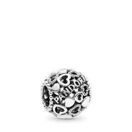 Pandora ékszer Pandora szívei ezüst charm
