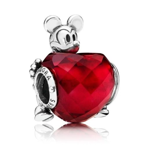 Pandora ékszer Disney Mickey szerelmes szív charm