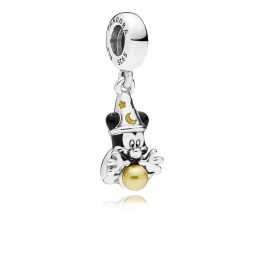 PANDORA ÉKSZER Disney, Varázsló Mickey EGÉR EZÜST CHARM