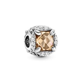 Pandora ékszer Ragyogó kővel ezüst charm