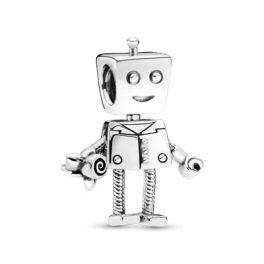 Pandora ékszer Rob robot ezüst charm