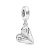 PANDORA ÉKSZER függő szívek  ÖNTÖZŐKANNA EZÜST CHARM
