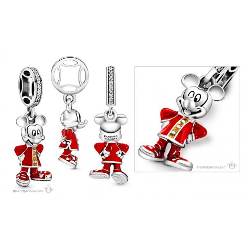 Pandora Ékszer Disney Mickey Egér függő charm