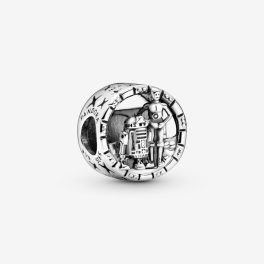   Pandora ékszer Star Wars C-3PO és R2-D2 áttört ezüst charm