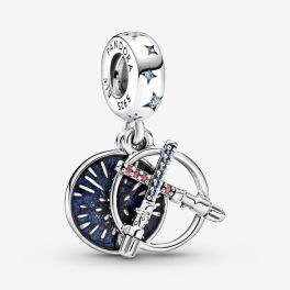Pandora ékszer Star Wars dupla fénykard függő charm